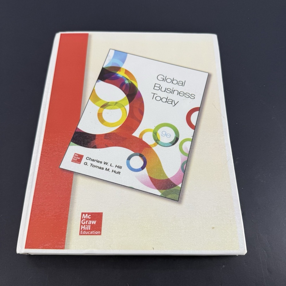 Global Business Today 9th Edition Hill Hult 9780078112911 Hardcover Textbook